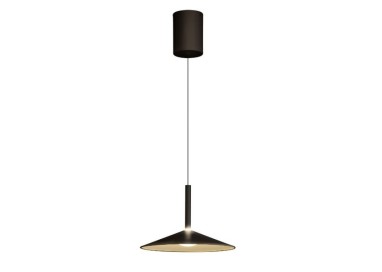 Lampe suspendue 1 lumière CALICE Noir