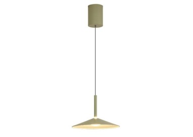Lampe suspendue 1 lumière CALICE Vert