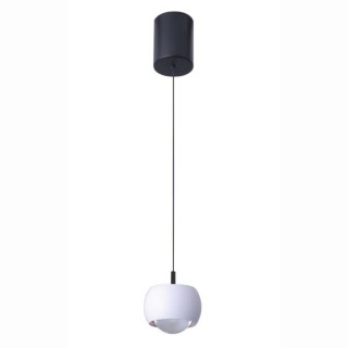 Lampe suspendue 1 lumière ROLLER Blanc