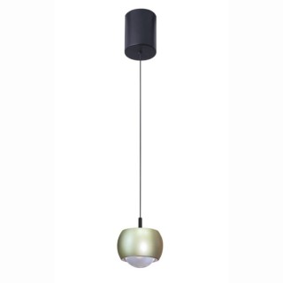 Lampe suspendue 1 lumière ROLLER Or