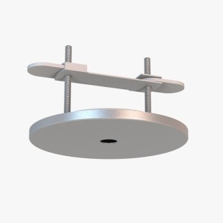 BASE ENCASTRÉE POUR PENDENTIFS TEK PARTS Argent