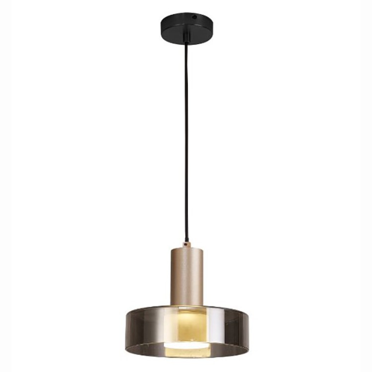 Lampe suspendue GU10 GIN Or/Noir