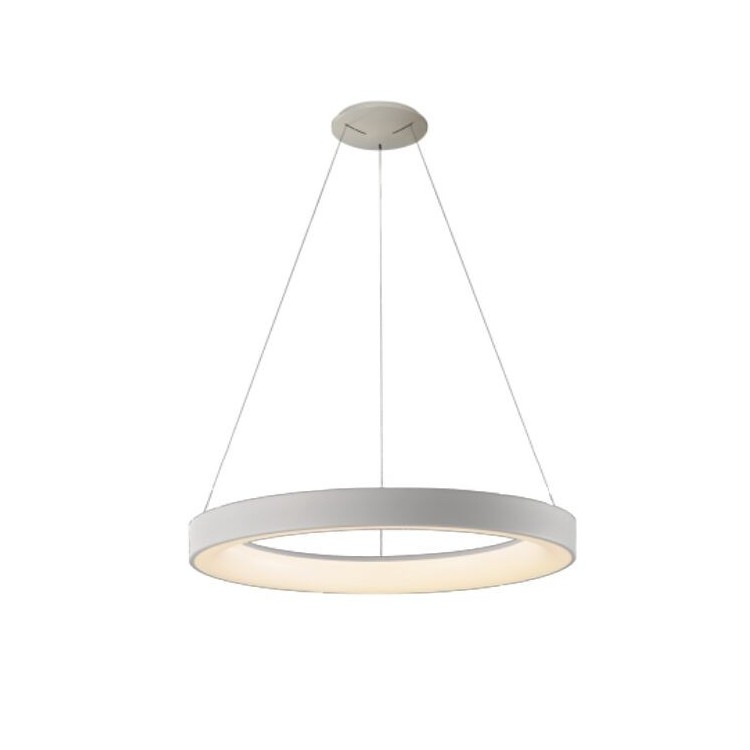 Lampe suspendue LED à intensité variable NISEKO II Blanc