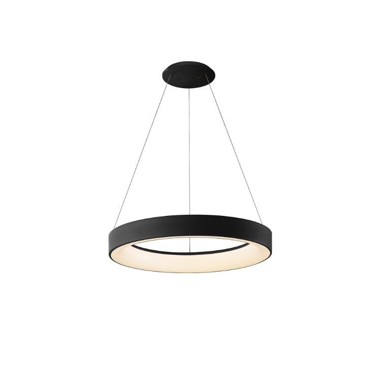 Lampe suspendue LED à intensité variable NISEKO II Noir
