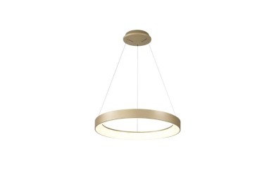 Lampe suspendue LED à intensité variable NISEKO II Or