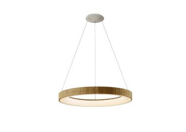 Lampe suspendue LED à intensité variable NISEKO II Bois