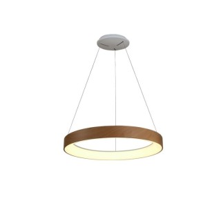 Lampe suspendue LED à intensité variable NISEKO II Bois
