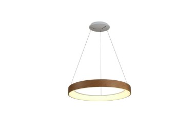 Lampe suspendue LED à intensité variable NISEKO II Bois