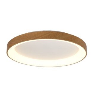 Plafonnier LED à intensité variable NISEKO II Bois