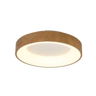 Plafonnier LED à intensité variable NISEKO II Bois