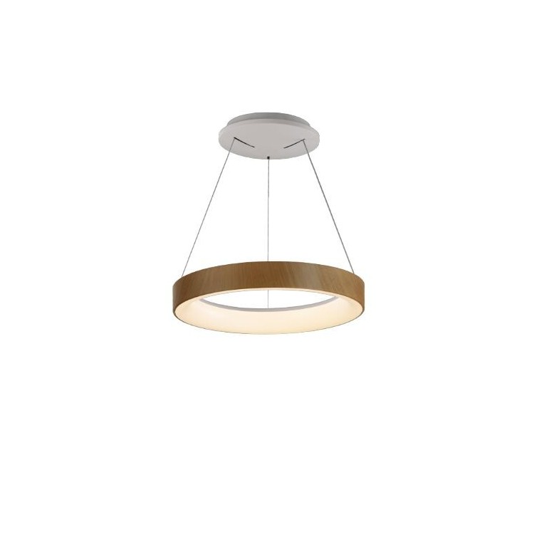 Lampe suspendue LED à intensité variable NISEKO II Bois Lampe suspendue LED à intensité variable NISEKO II Bois