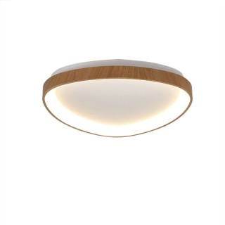 Plafonnier LED à intensité variable NISEKO II Bois