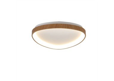 Plafonnier LED à intensité variable NISEKO II Bois
