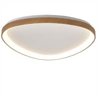 Plafonnier LED à intensité variable NISEKO II Bois