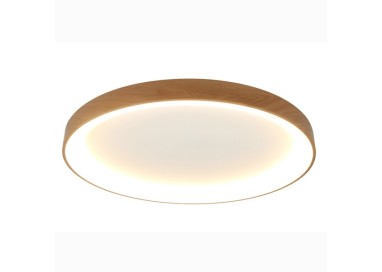Plafonnier LED à intensité variable NISEKO II Bois