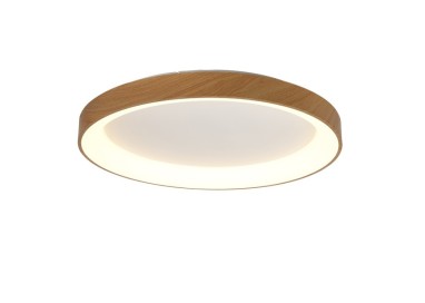Plafonnier LED à intensité variable NISEKO II Bois