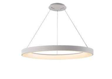 Lampe suspendue LED à intensité variable NISEKO II Blanc