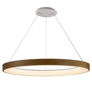 Lampe suspendue LED à intensité variable NISEKO II Bois