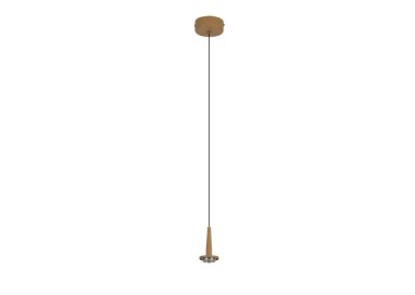 Suspension LED 5 W 3 000 K W/T en verre ANDROMEDA Or