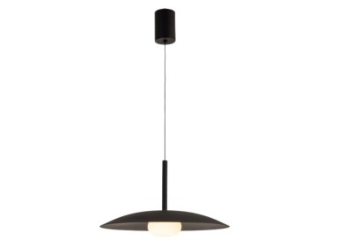Suspension LED 12W 3000K LIDIA Noir