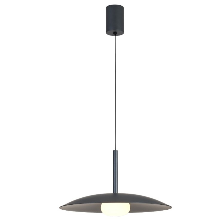 Suspension LED 12W 3000K LIDIA Gris foncé