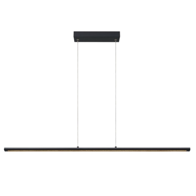 Suspension LED 38W 3000K LINEAL Noir