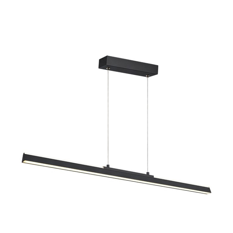 Suspension LED 36W 3000K LINEAL Noir