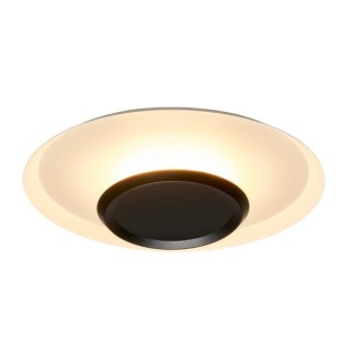 Plafonnier LED 24W 3000K TINA Blanc mat + noir