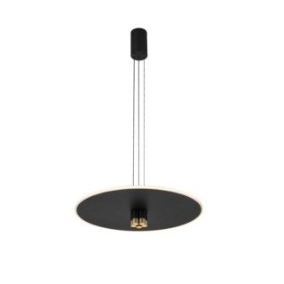 Suspension LED 42W 3000K NOMADA Noir/Or
