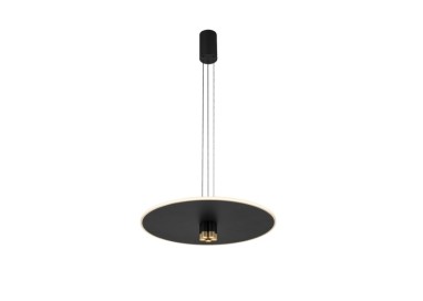 Suspension LED 42W 3000K NOMADA Noir/Or