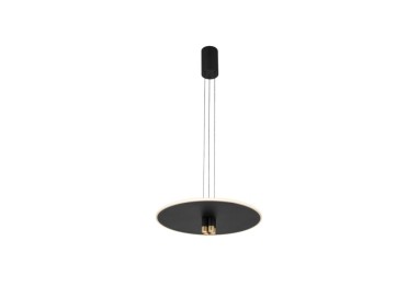 Suspension LED 33W 3000K NOMADA Noir/Or