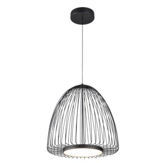 Suspension LED 43W 3000K SMART Noir