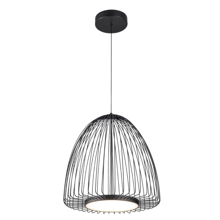 Suspension LED 43W 3000K SMART Noir