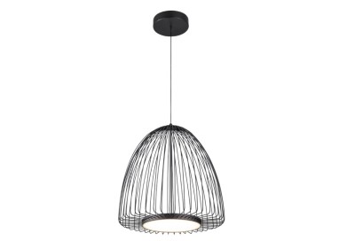 Suspension LED 43W 3000K SMART Noir