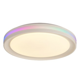 Plafonnier LED 30W RGB GAMER PLAFON Blanc