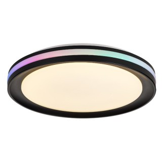 Plafonnier LED 30W RGB GAMER PLAFON Noir
