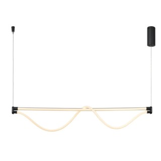 Suspension LED 38W 3000K FUGAZ Noir