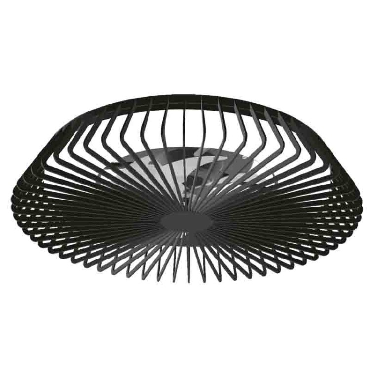 Plafonnier LED 70W Ventilateur 30W HIMALAYA Noir