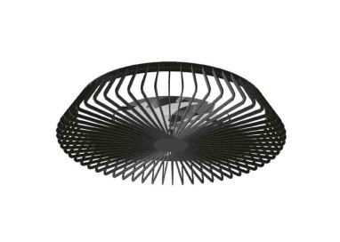 Plafonnier LED 70W Ventilateur 30W HIMALAYA Noir