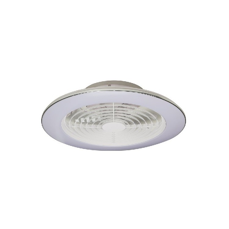 Plafonnier LED 95W Ventilateur 58W ALISIO XL Blanc