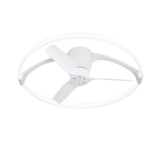 Plafonnier LED 55W Ventilateur 30W NEPAL MINI Blanc