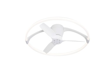 Plafonnier LED 55W Ventilateur 30W NEPAL MINI Blanc