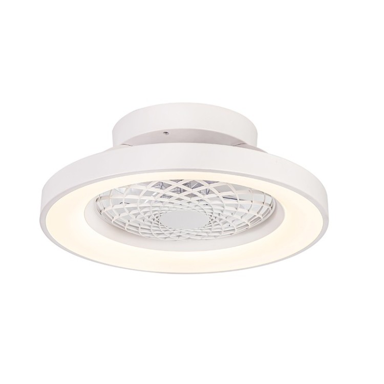 Plafonnier LED 70W Ventilateur 33W TIBET MINI Blanc