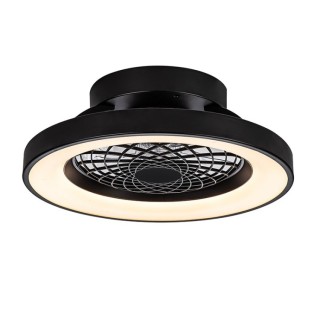 Plafonnier LED 70W Ventilateur 33W TIBET MINI Noir