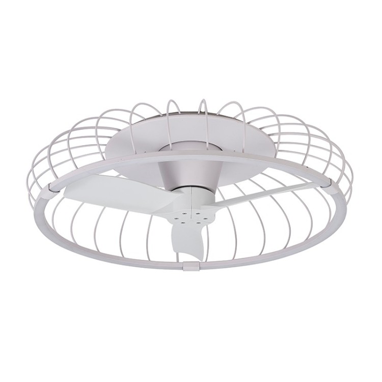 Plafonnier LED 75W Ventilateur 30W NATURE Blanc