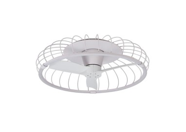 Plafonnier LED 75W Ventilateur 30W NATURE Blanc