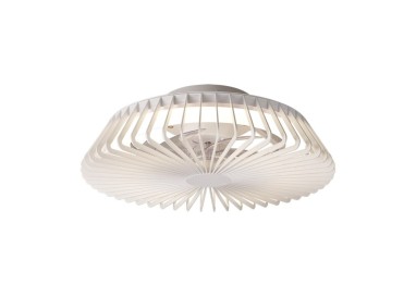 Plafonnier LED 70W Ventilateur 30W HIMALAYA MINI Blanc