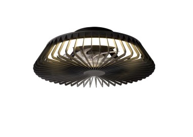 Plafonnier LED 70W Ventilateur 30W HIMALAYA MINI Noir