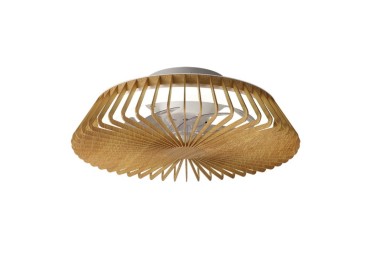 Plafonnier LED 70W Ventilateur 30W HIMALAYA MINI Bois