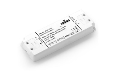 DRIVER SLIM TENSION CONSTANTE IP20 24 V CC 30 W TIRAS LED STRIPS Blanc